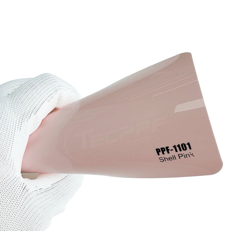 Płytka ochronna od zmian koloru Shell Pink 8mil 1.52x16m / 60inchx53ft z klejem Ashland
