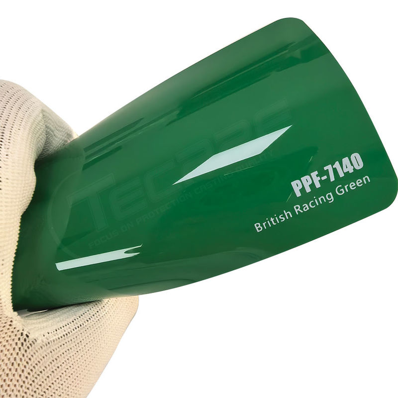 PPF-7140 British Racing Green Color Paint Film Ochronny Przed Zarysowaniami